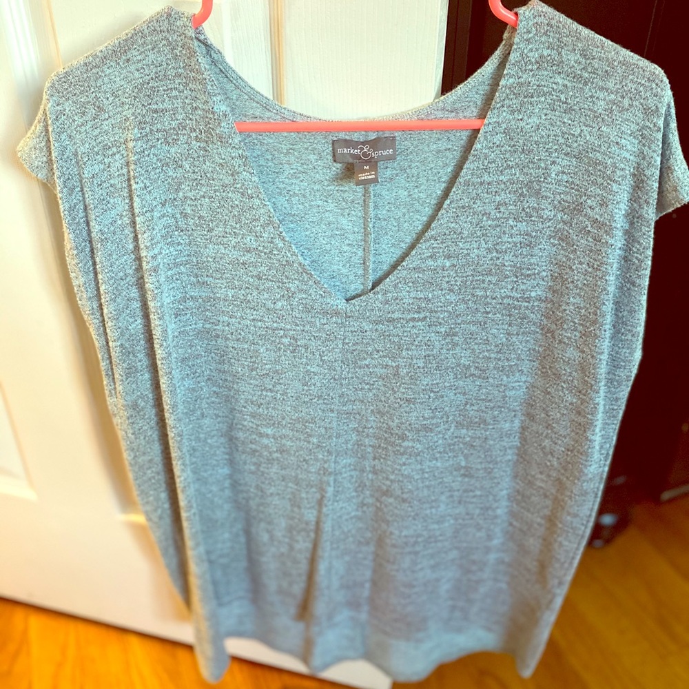 Heather green Market & Spruce shirt